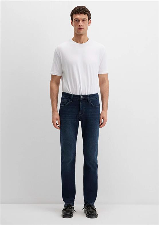 Mavı M0020290825 Hunter Inky Shaded Lux Black Erkek Regular Straıght Denım Pantolon