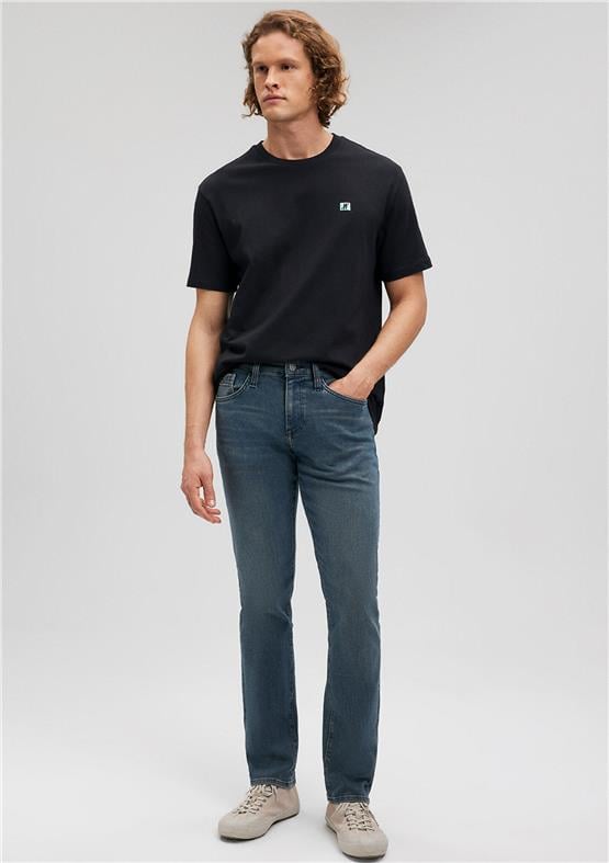Mavi M0035185210 Marcus Dark Mystic Blue Mavi Pro Erkek Slim Straight Denim Pantolon