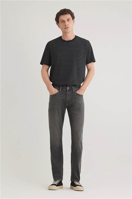 Mavı M0035189134 Marcus Smoke Brushed Sporty Erkek Slım Denım Pantolon