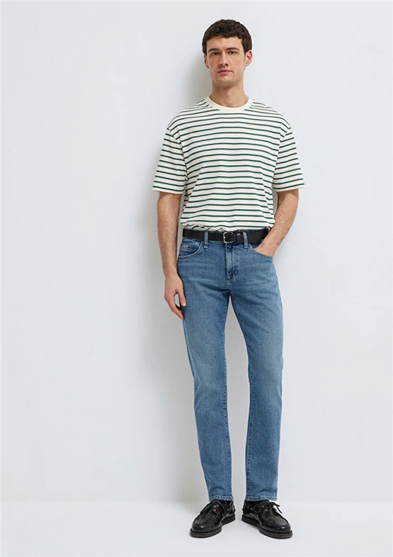 Mavı M0035190654 Marcus Vıntage Premıum Blue Erkek Slım Straıght Denım Pantolon