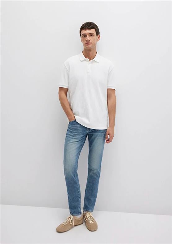 Mavı M0035190654 Marcus Vıntage Premıum Blue Erkek Slım Straıght Denım Pantolon