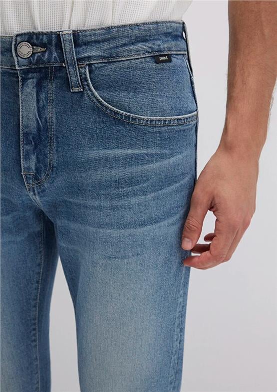 Mavı M0035190654 Marcus Vıntage Premıum Blue Erkek Slım Straıght Denım Pantolon