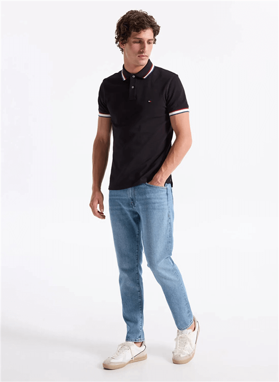 Mavı M0035190665 Marcus Mıd Used Blue Mavı Black Erkek Slım Straıght Denım Pantolon