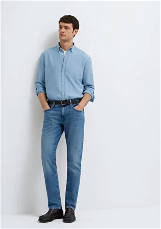 Mavı M0035191281 Marcus Mıd Used Mavı Edıtıon Erkek Slım Straıght Denım Pantolon
