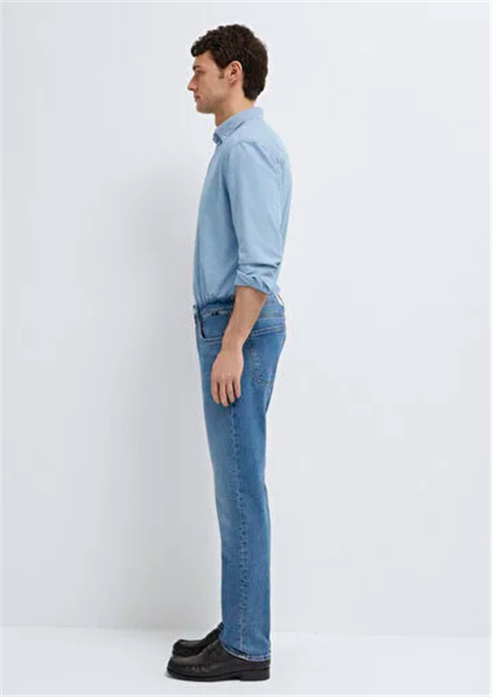 Mavı M0035191281 Marcus Mıd Used Mavı Edıtıon Erkek Slım Straıght Denım Pantolon