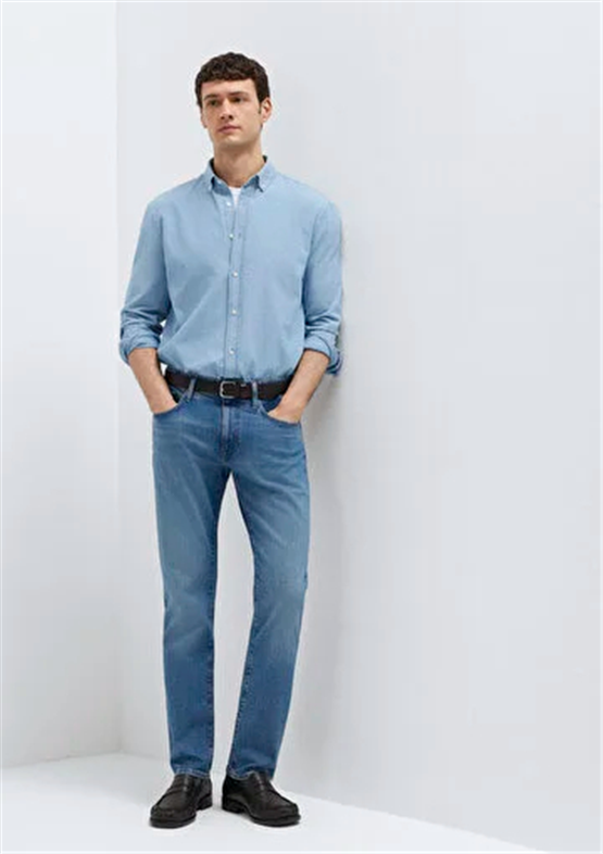 Mavı M0035191281 Marcus Mıd Used Mavı Edıtıon Erkek Slım Straıght Denım Pantolon