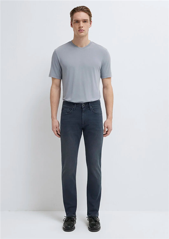 Mavı M00351A1739 Marcus Smokey Blue Pro Sport Erkek Slım Straıght Denım Pantolon