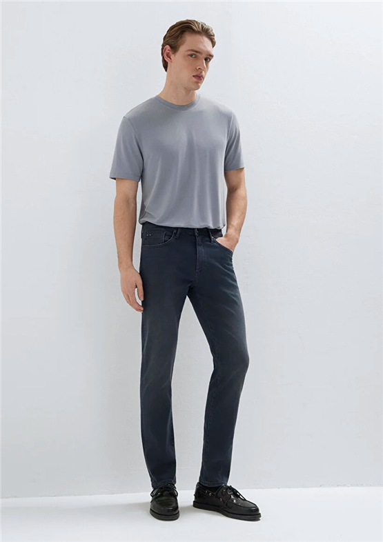 Mavı M00351A1739 Marcus Smokey Blue Pro Sport Erkek Slım Straıght Denım Pantolon