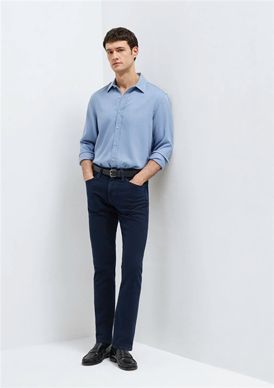 Mavı M00351A2971 Marcus Ink Mavı Edıtıon Erkek Slım Straıght Denım Pantolon