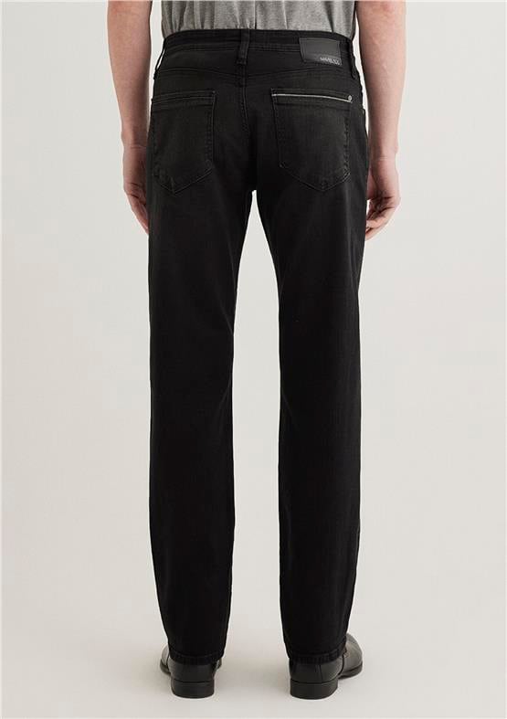 Mavi M0037834819 Martin Smoke Mavi Black Erkek Regular Straight Denim Pantolon