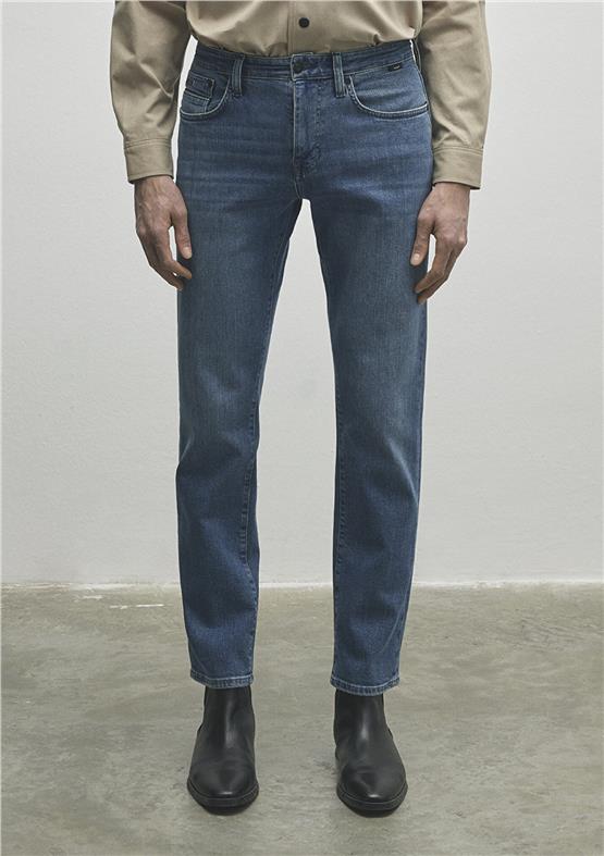 Mavi M0037882874 Martin Lt Shaded Mavi Black Erkek Regular Straight Denim Pantolon