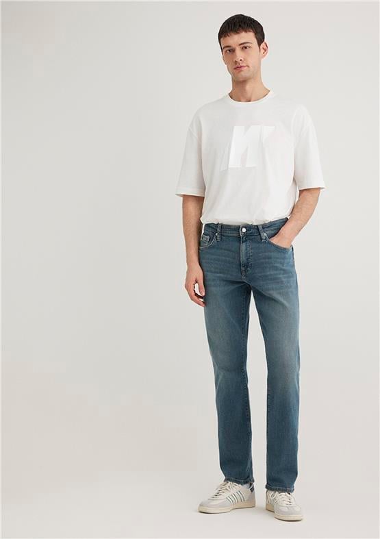 Mavı M0037888215 Martın Mystıc Blue Mavı Pro Erkek Regular Denım Pantolon