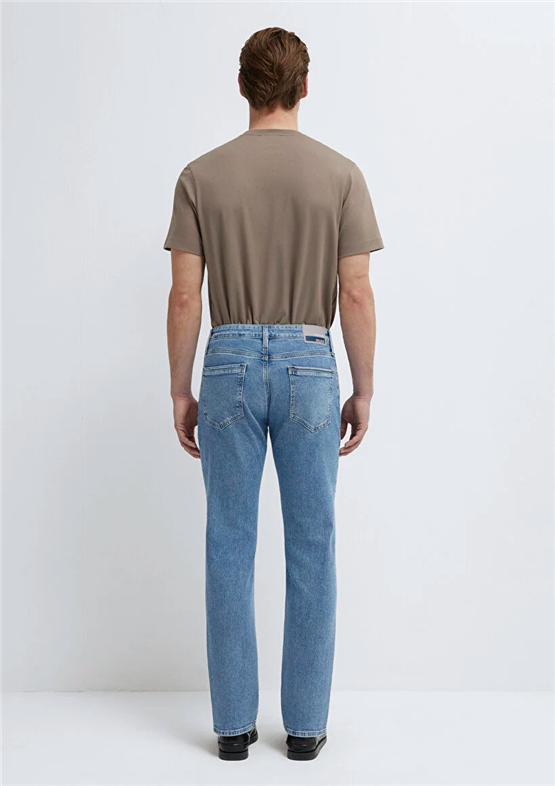 Mavı M00378A1729 Martın Lt Premıum Blue Erkek Regular Straıght Denım Pantolon