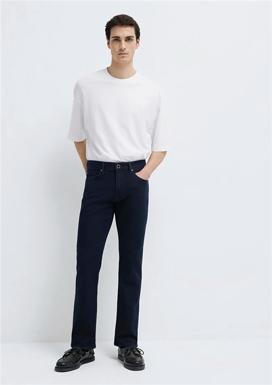 Mavı M00378A1740 Martın Deep Ink Pro Sport Erkek Regular Straıght Denım Pantolon