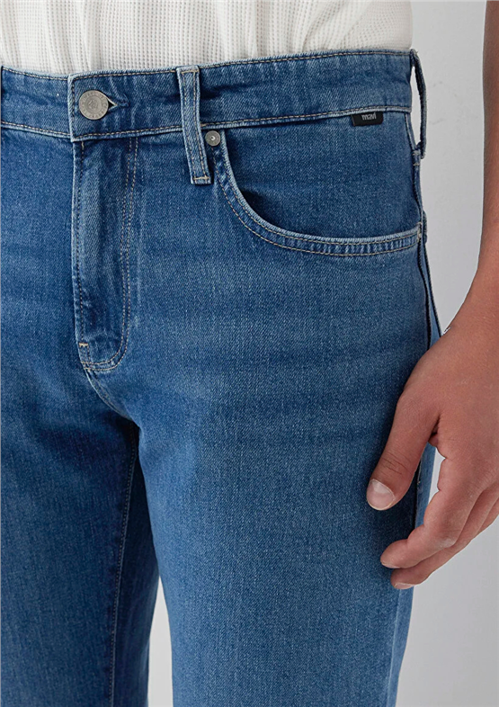 Mavı M00378A4006 Martın Mıd 90S Blue Classıc Comfort Erkek Regular Straıght Denım Pantolon