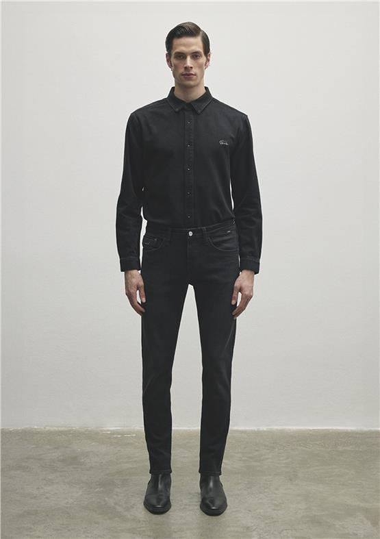 Mavı M0042286544 Jake Deep Smoke Lux Black Erkek Skınny Denım Pantolon