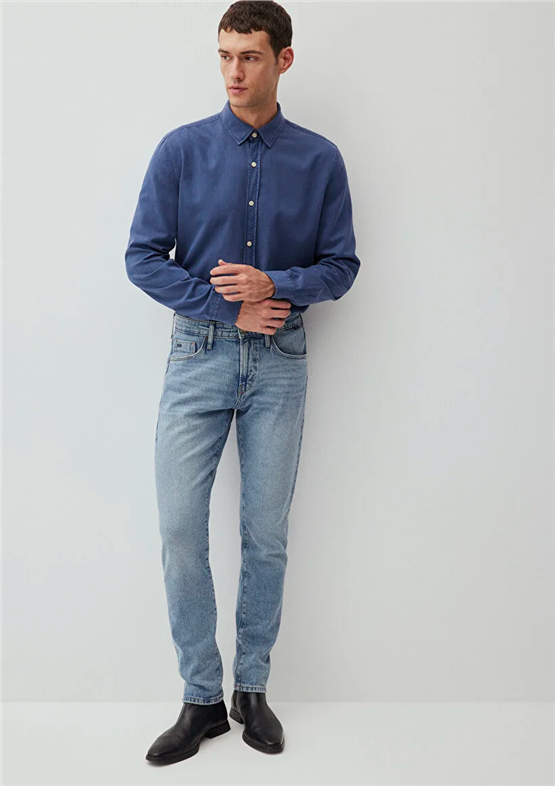 Mavı M0042287847 Jake Aır Blue Classıc Denım Erkek Skınny Denım Pantolon
