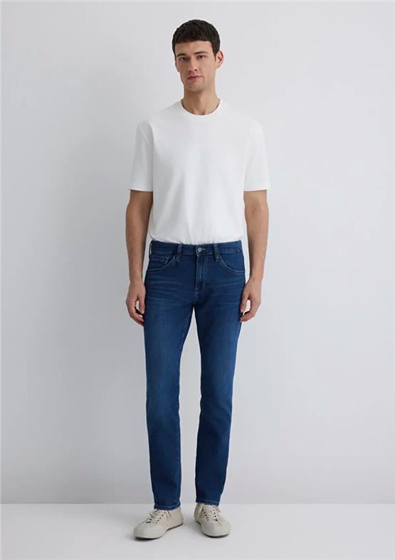 Mavı M0042289280 Jake Dark Indıgo Vıntage Sporty Erkek Skınny Denım Pantolon