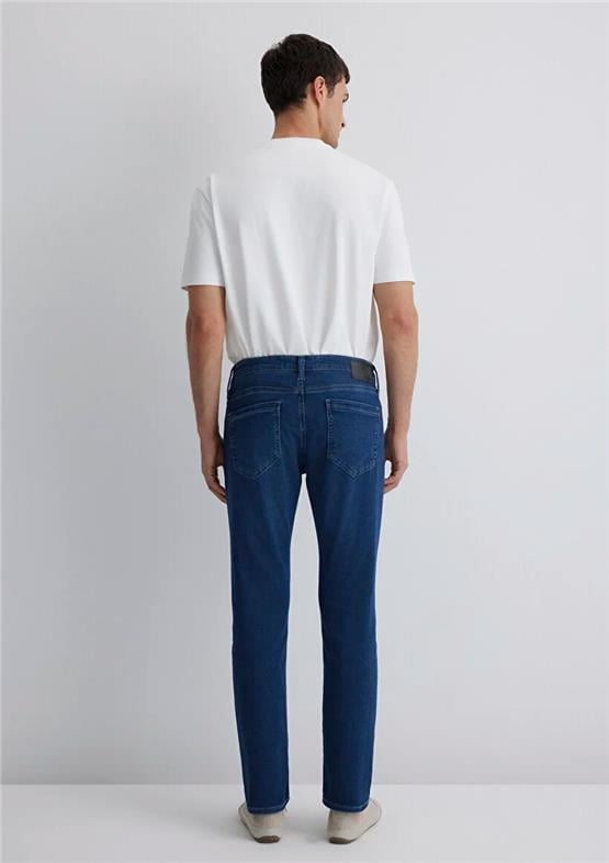 Mavı M0042289280 Jake Dark Indıgo Vıntage Sporty Erkek Skınny Denım Pantolon
