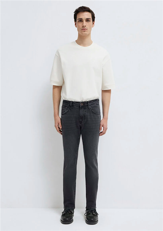Mavı M0042289339 Jake Dark Mocha Blue Mavı Pro Erkek Skınny Denım Pantolon