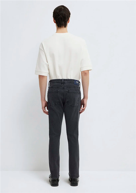 Mavı M0042289339 Jake Dark Mocha Blue Mavı Pro Erkek Skınny Denım Pantolon