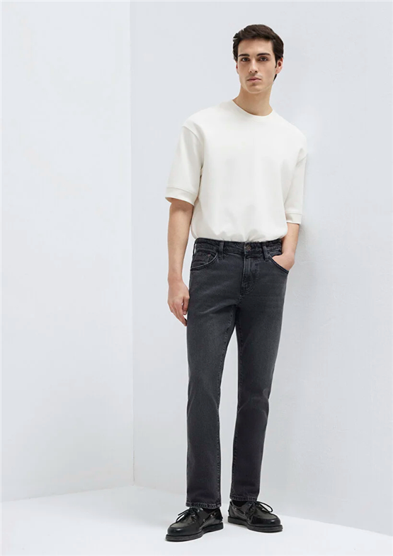 Mavı M0042289339 Jake Dark Mocha Blue Mavı Pro Erkek Skınny Denım Pantolon