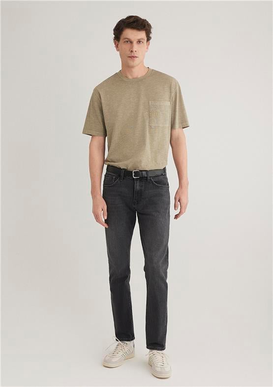 Mavı M0042289339 Jake Dark Mocha Blue Mavı Pro Erkek Skınny Denım Pantolon