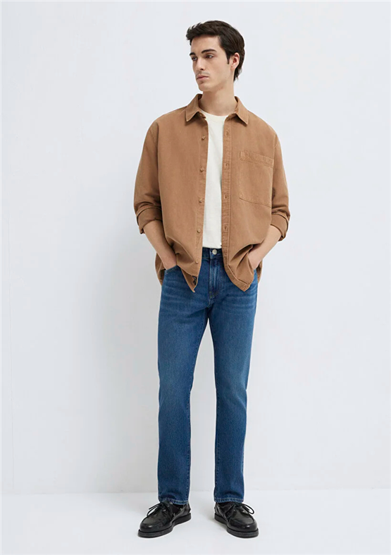 Mavı M0042290387 Jake Dark Blue Classıc Comfort Erkek Skınny Denım Pantolon