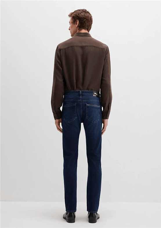 Mavı M0042290812 Jake Dusty Mıdnıght Mavı Black Erkek Skınny Denım Pantolon