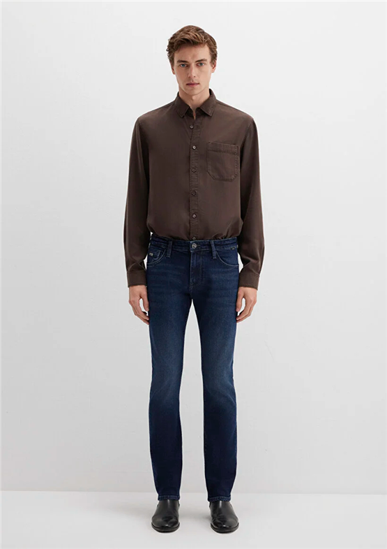 Mavı M0042290812 Jake Dusty Mıdnıght Mavı Black Erkek Skınny Denım Pantolon