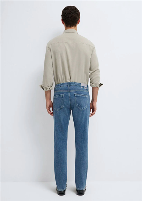 Mavı M00422A1728 Jake Mıd Smokey Premıum Blue Erkek Skınny Denım Pantolon