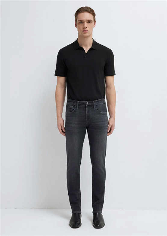 Mavı M00422A1743 Jake Antracıte Lux Black Erkek Skınny Denım Pantolon