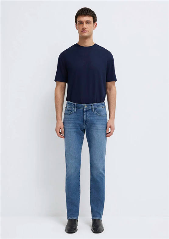 Mavı M00422A1745 Jake Indıgo Blue Lux Black Erkek Skınny Denım Pantolon