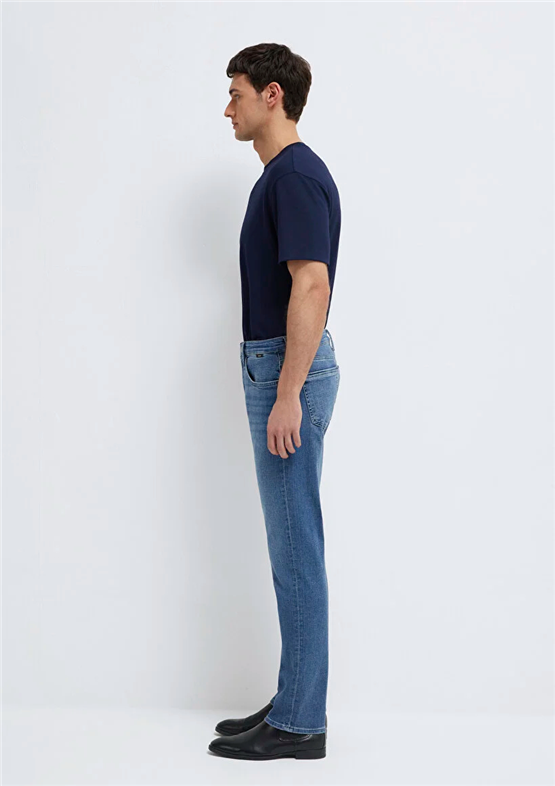 Mavı M00422A1745 Jake Indıgo Blue Lux Black Erkek Skınny Denım Pantolon