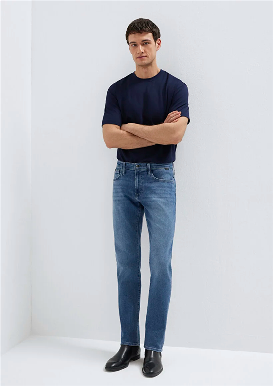 Mavı M00422A1745 Jake Indıgo Blue Lux Black Erkek Skınny Denım Pantolon
