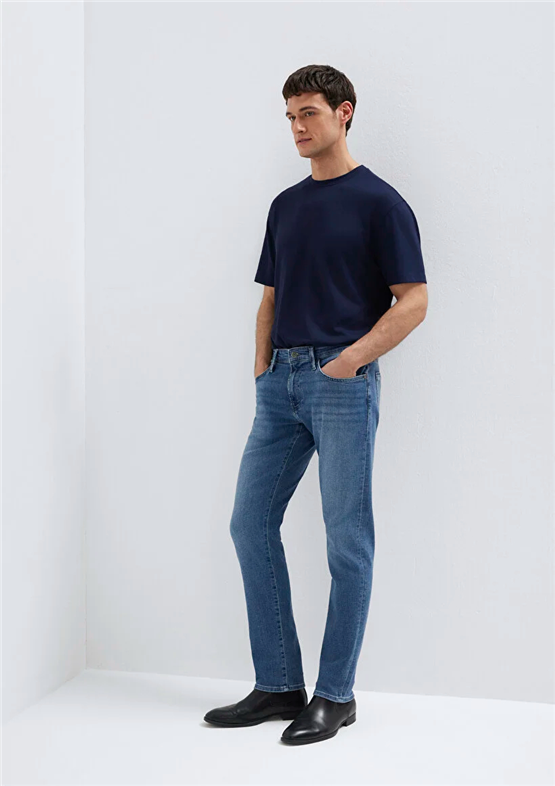 Mavı M00422A1745 Jake Indıgo Blue Lux Black Erkek Skınny Denım Pantolon
