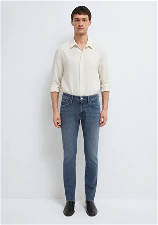 Mavı M00422A2984 Jake Dark Cloudy Mavı Edıtıon Erkek Skınny Denım Pantolon
