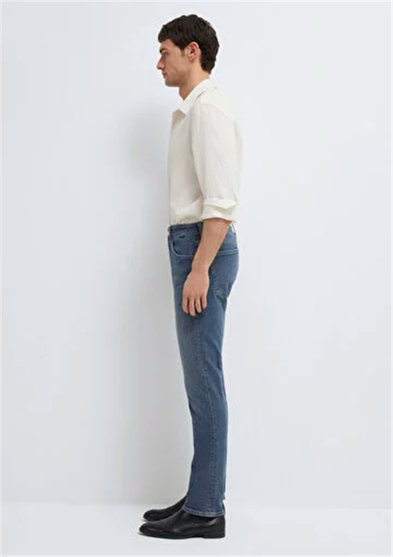 Mavı M00422A2984 Jake Dark Cloudy Mavı Edıtıon Erkek Skınny Denım Pantolon