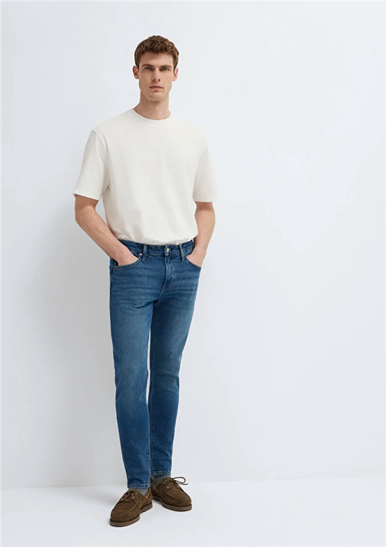 Mavı M0042487697 James Foggy Blue Classıc Denım Erkek Skınny Denım Pantolon