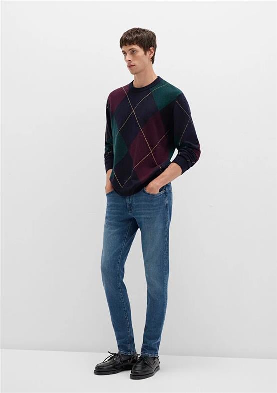 Mavı M0042487697 James Foggy Blue Classıc Denım Erkek Skınny Denım Pantolon