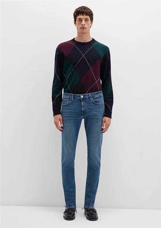 Mavı M0042487697 James Foggy Blue Classıc Denım Erkek Skınny Denım Pantolon