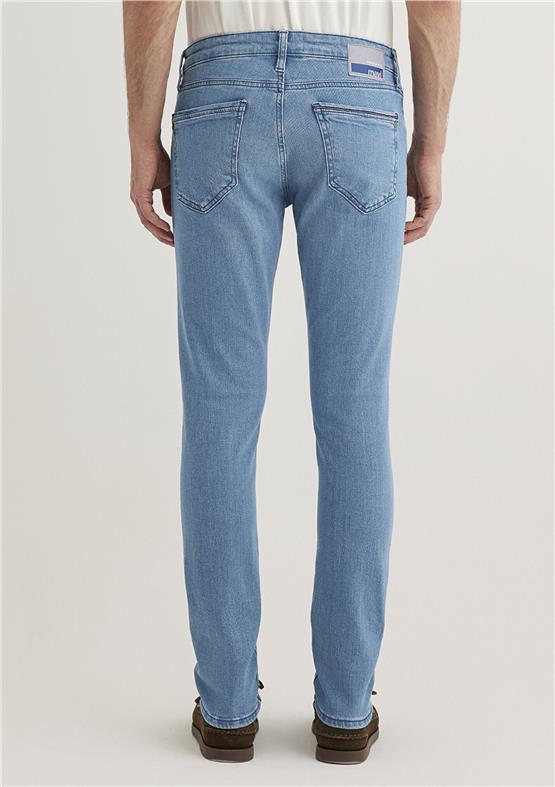 Mavı M0042487837 James Lt Sky Premıum Blue Erkek Skınny Denım Pantolon