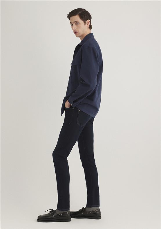 Mavı M0042487838 James Deep Ink Premıum Blue Erkek Skınny Denım Pantolon