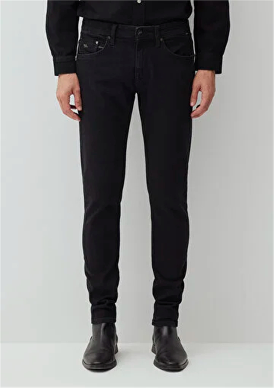 Mavi M0042487866 James Deep Smoke Lux Black Erkek Skinny Denim Pantolon