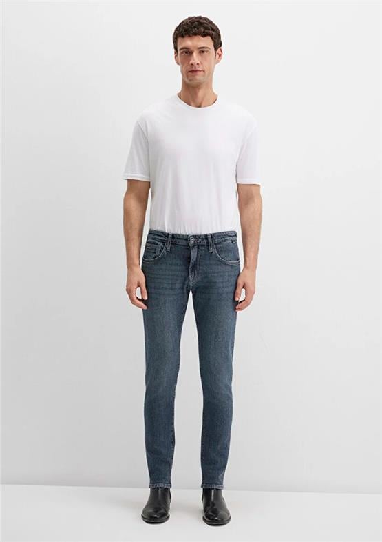 Mavı M0042489342 James Dark Space Blue Mavı Black Erkek Skınny Denım Pantolon