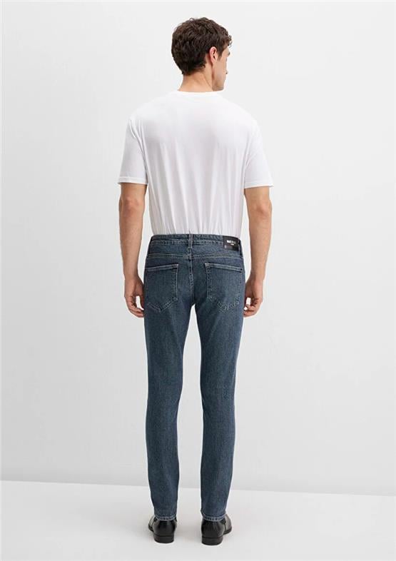 Mavı M0042489342 James Dark Space Blue Mavı Black Erkek Skınny Denım Pantolon