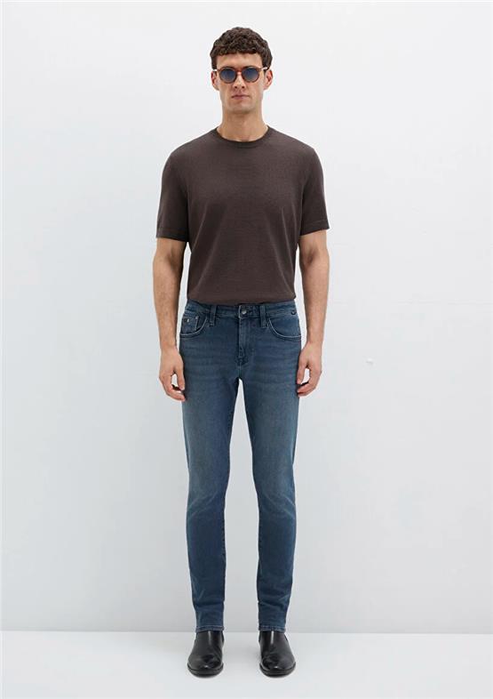 Mavı M0042490667 James Foggy Ink Mavı Black Erkek Skınny Denım Pantolon