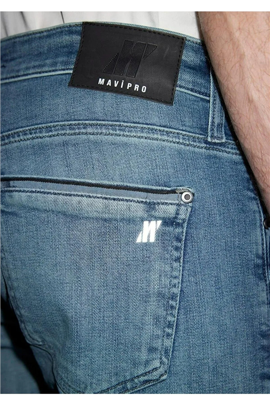 Mavı M00424A1733 James Foggy Lt Indıgo Mavı Pro Erkek Skınny Denım Pantolon