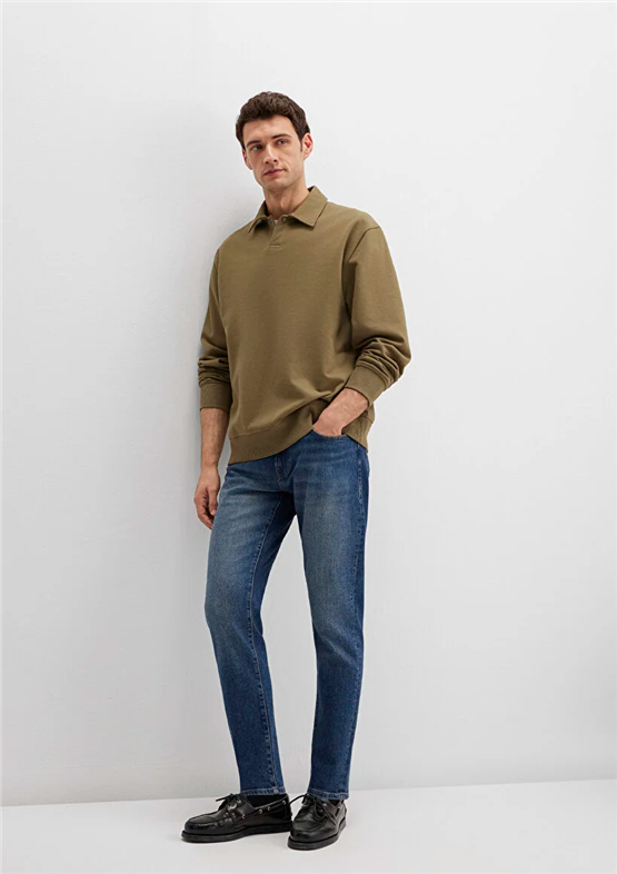 Mavı M0081090816 Mılan Authentıc Dark Classıc Denım Erkek Tapered Denım Pantolon