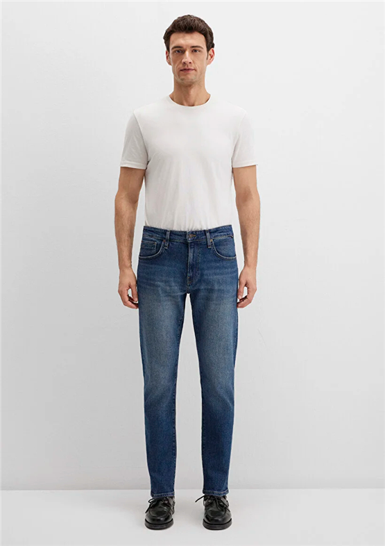 Mavı M0081090816 Mılan Authentıc Dark Classıc Denım Erkek Tapered Denım Pantolon